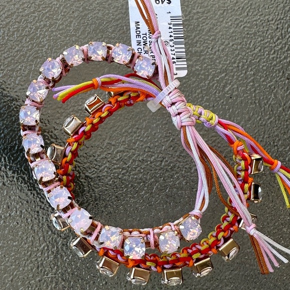 ON 34th Accessories - On34th‎ Colorful Beaded Bracelet Set, NWT